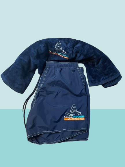 Bundle: Badehose & Handtuch  Segeltaucher Style