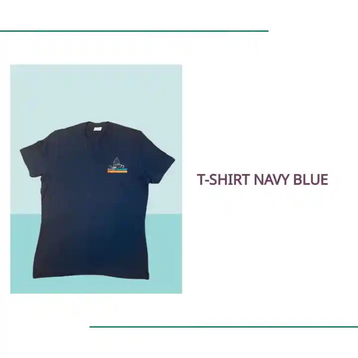 T-Shirt Navy Blue by@Outfy